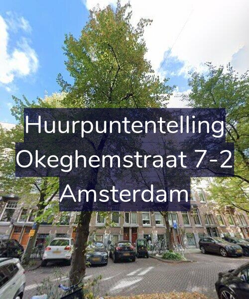Foto gevel Huurpuntentelling voor Okeghemstraat 7-2, Amsterdam