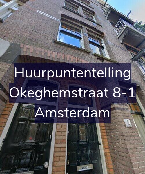 Foto gevel Huurpuntentelling voor Okeghemstraat 8-1, Amsterdam