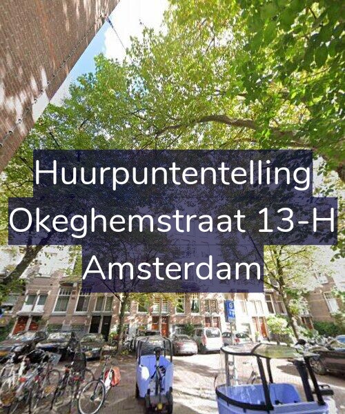 Foto gevel Huurpuntentelling voor Okeghemstraat 13-H, Amsterdam