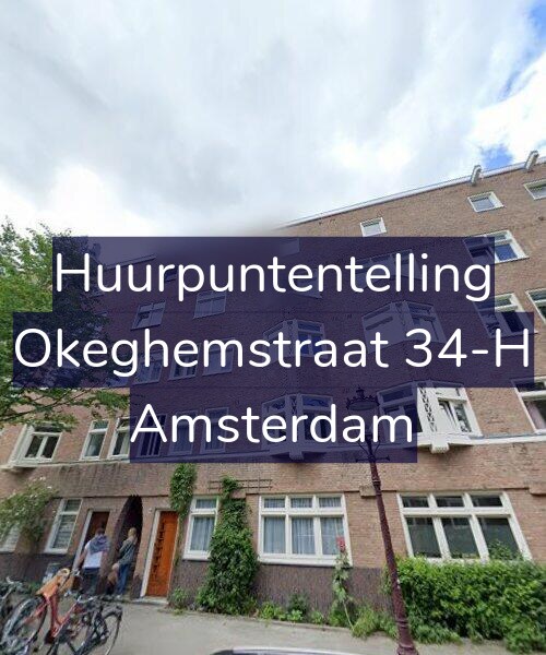 Foto gevel Huurpuntentelling voor Okeghemstraat 34-H, Amsterdam