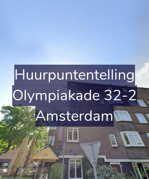 Foto gevel Huurpuntentelling voor Olympiakade 32-2, Amsterdam