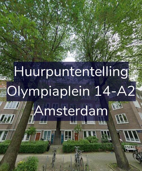Foto gevel Huurpuntentelling voor Olympiaplein 14-A2, Amsterdam