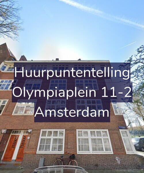 Foto gevel Huurpuntentelling voor Olympiaplein 11-2, Amsterdam