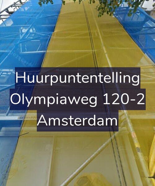 Foto gevel Huurpuntentelling voor Olympiaweg 120-2, Amsterdam