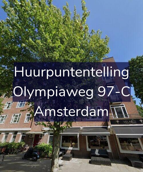 Foto gevel Huurpuntentelling voor Olympiaweg 97-C, Amsterdam
