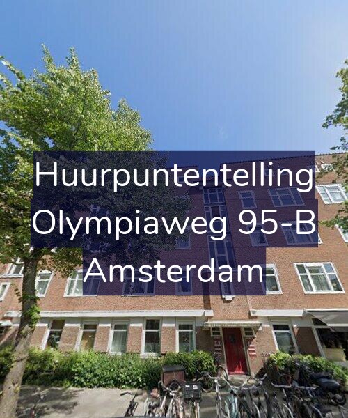 Foto gevel Huurpuntentelling voor Olympiaweg 95-B, Amsterdam