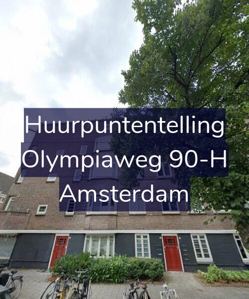 Foto gevel Huurpuntentelling voor Olympiaweg 90-H, Amsterdam