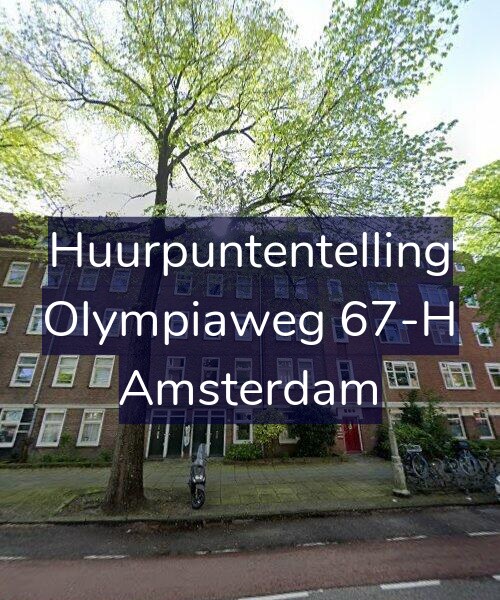 Foto gevel Huurpuntentelling voor Olympiaweg 67-H, Amsterdam
