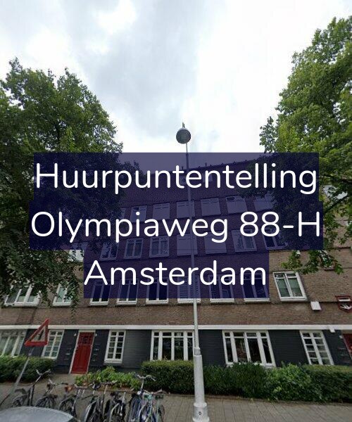 Foto gevel Huurpuntentelling voor Olympiaweg 88-H, Amsterdam