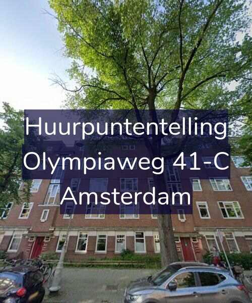Foto gevel Huurpuntentelling voor Olympiaweg 41-C, Amsterdam