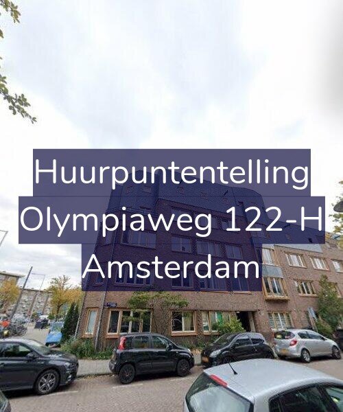 Foto gevel Huurpuntentelling voor Olympiaweg 122-H, Amsterdam