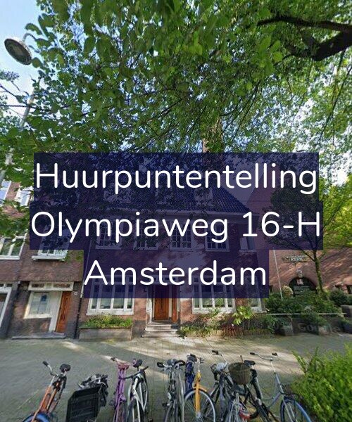 Foto gevel Huurpuntentelling voor Olympiaweg 16-H, Amsterdam