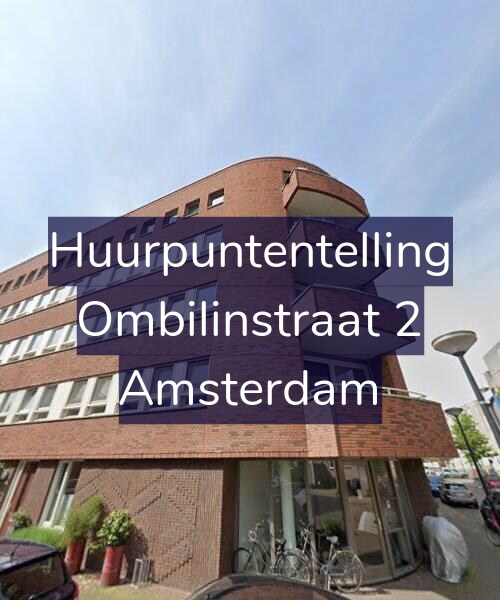 Foto gevel Huurpuntentelling voor Ombilinstraat 2, Amsterdam