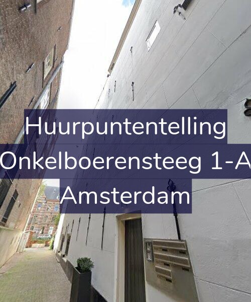 Foto gevel Huurpuntentelling voor Onkelboerensteeg 1-A, Amsterdam