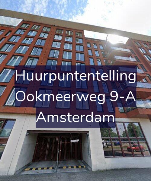 Foto gevel Huurpuntentelling voor Ookmeerweg 9-A, Amsterdam