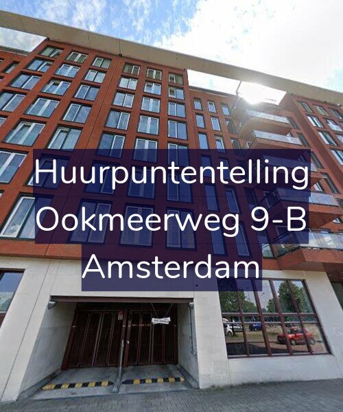 Foto gevel Huurpuntentelling voor Ookmeerweg 9-B, Amsterdam