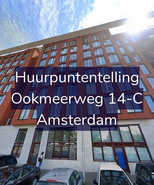 Foto gevel Huurpuntentelling voor Ookmeerweg 14-C, Amsterdam