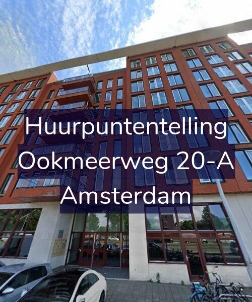 Foto gevel Huurpuntentelling voor Ookmeerweg 20-A, Amsterdam