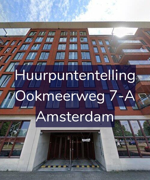 Foto gevel Huurpuntentelling voor Ookmeerweg 7-A, Amsterdam
