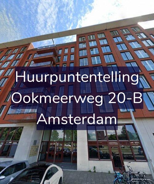 Foto gevel Huurpuntentelling voor Ookmeerweg 20-B, Amsterdam