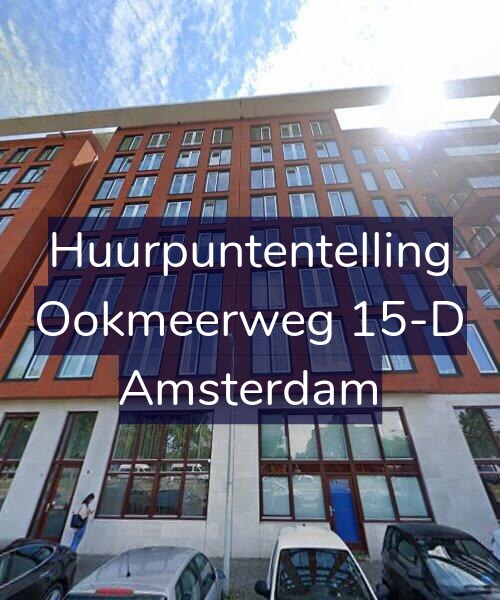 Foto gevel Huurpuntentelling voor Ookmeerweg 15-D, Amsterdam
