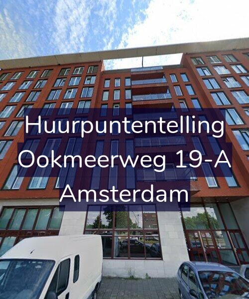 Foto gevel Huurpuntentelling voor Ookmeerweg 19-A, Amsterdam