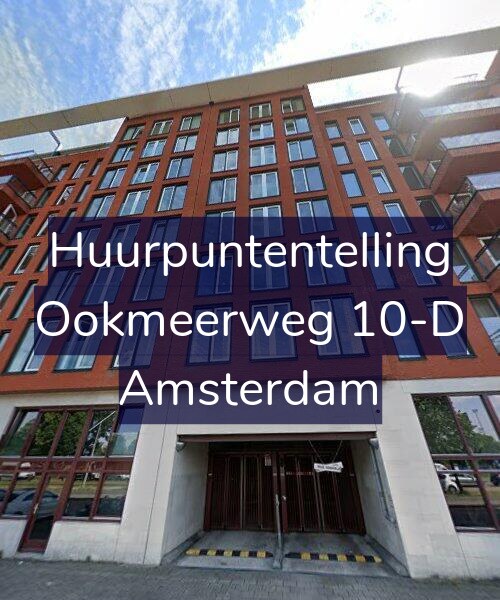 Foto gevel Huurpuntentelling voor Ookmeerweg 10-D, Amsterdam