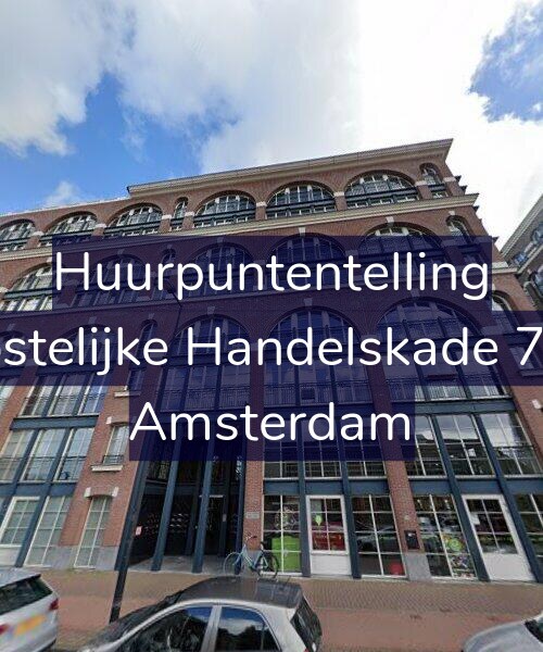 Foto gevel Huurpuntentelling voor Oostelijke Handelskade 745, Amsterdam
