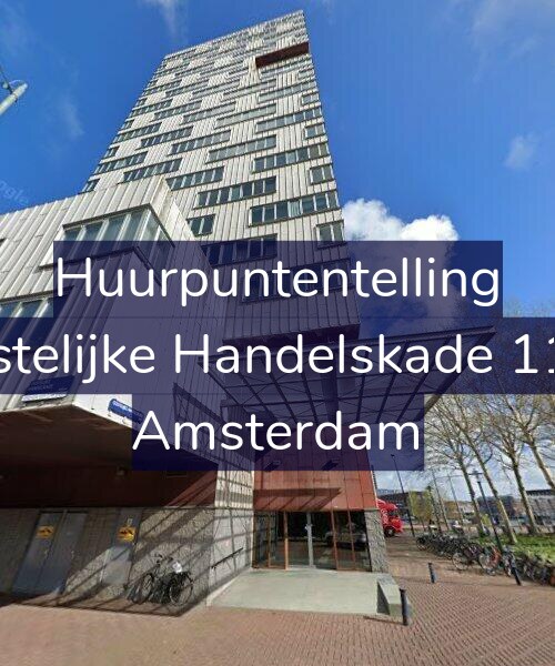 Foto gevel Huurpuntentelling voor Oostelijke Handelskade 1141, Amsterdam