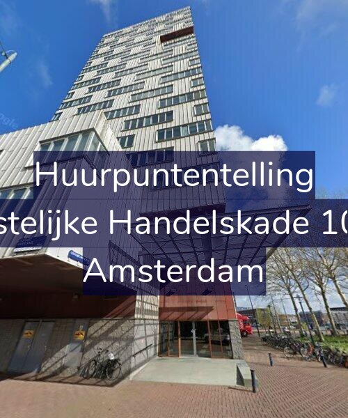 Foto gevel Huurpuntentelling voor Oostelijke Handelskade 1083, Amsterdam
