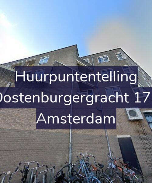 Foto gevel Huurpuntentelling voor Oostenburgergracht 171, Amsterdam