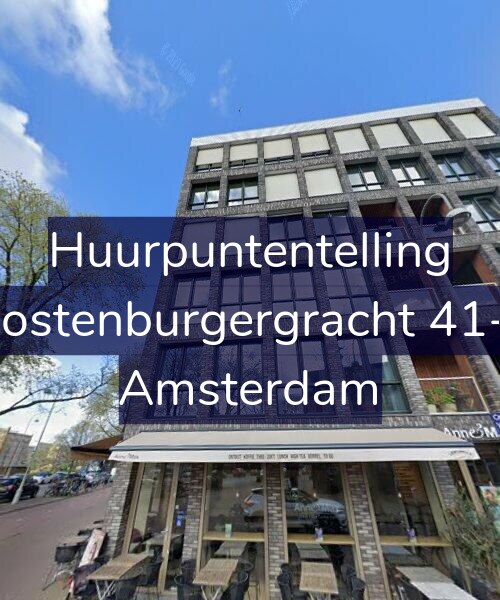 Foto gevel Huurpuntentelling voor Oostenburgergracht 41-L, Amsterdam