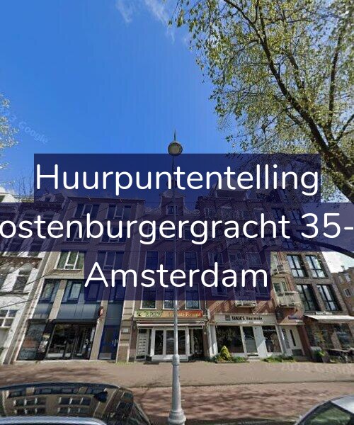 Foto gevel Huurpuntentelling voor Oostenburgergracht 35-D, Amsterdam
