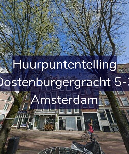 Foto gevel Huurpuntentelling voor Oostenburgergracht 5-3, Amsterdam