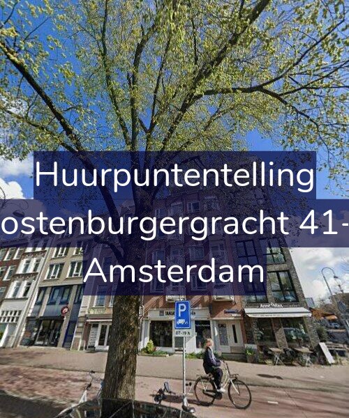 Foto gevel Huurpuntentelling voor Oostenburgergracht 41-E, Amsterdam