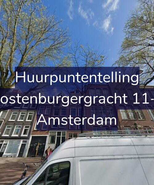 Foto gevel Huurpuntentelling voor Oostenburgergracht 11-E, Amsterdam