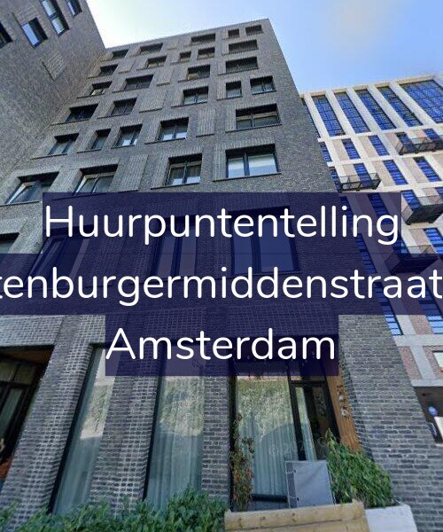 Foto gevel Huurpuntentelling voor Oostenburgermiddenstraat 747, Amsterdam