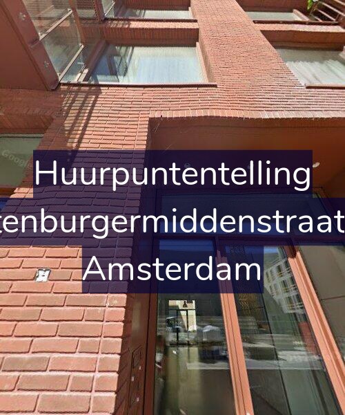 Foto gevel Huurpuntentelling voor Oostenburgermiddenstraat 691, Amsterdam