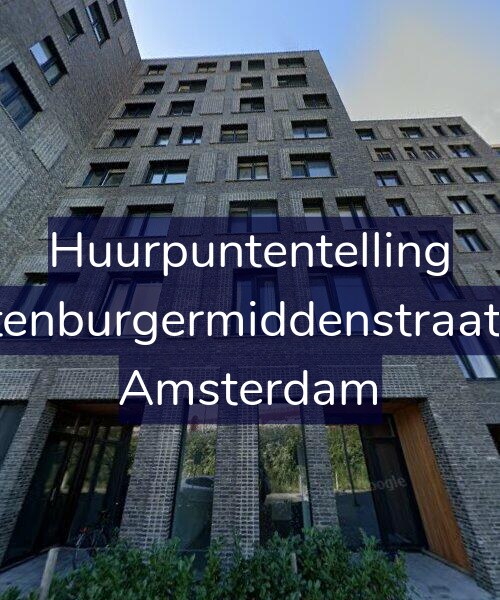 Foto gevel Huurpuntentelling voor Oostenburgermiddenstraat 787, Amsterdam