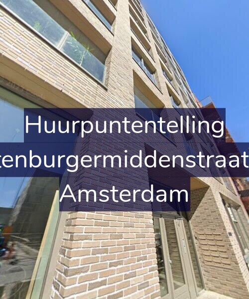 Foto gevel Huurpuntentelling voor Oostenburgermiddenstraat 611, Amsterdam