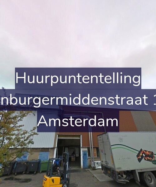Foto gevel Huurpuntentelling voor Oostenburgermiddenstraat 154-B, Amsterdam