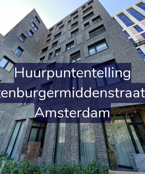 Foto gevel Huurpuntentelling voor Oostenburgermiddenstraat 743, Amsterdam