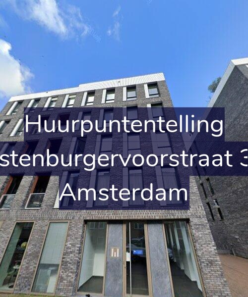 Foto gevel Huurpuntentelling voor Oostenburgervoorstraat 3-A, Amsterdam