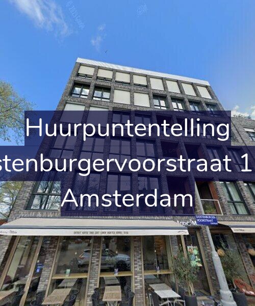 Foto gevel Huurpuntentelling voor Oostenburgervoorstraat 11-D, Amsterdam