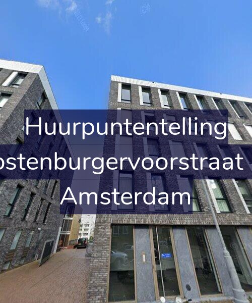 Foto gevel Huurpuntentelling voor Oostenburgervoorstraat 45, Amsterdam