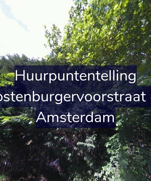 Foto gevel Huurpuntentelling voor Oostenburgervoorstraat 43, Amsterdam