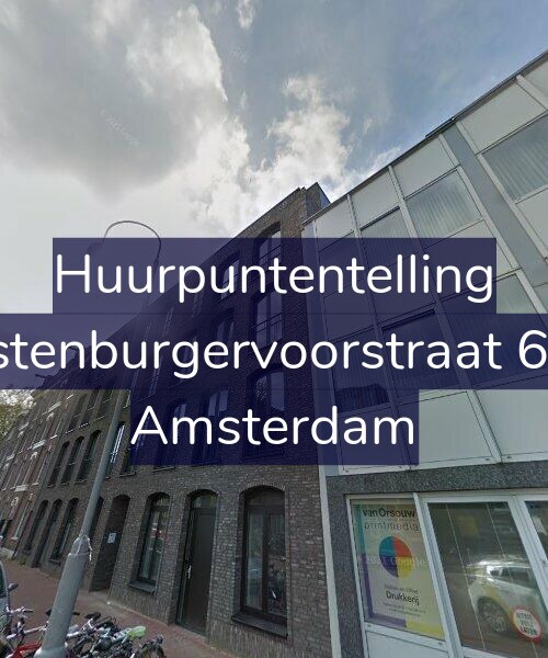Foto gevel Huurpuntentelling voor Oostenburgervoorstraat 63-F, Amsterdam