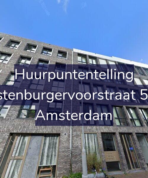 Foto gevel Huurpuntentelling voor Oostenburgervoorstraat 55-E, Amsterdam