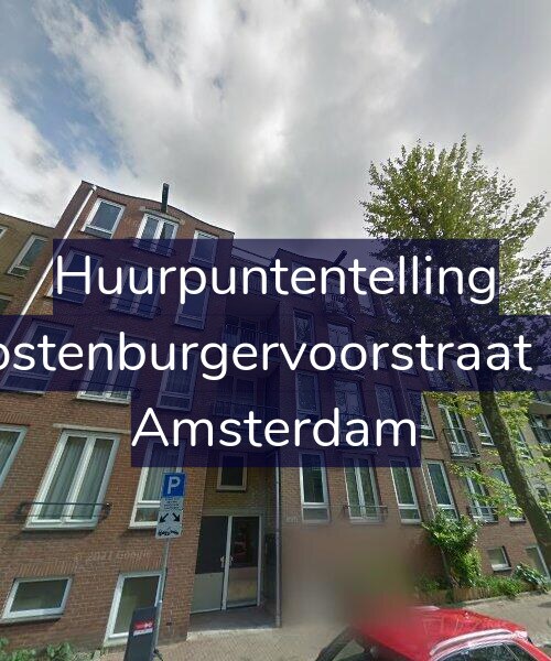 Foto gevel Huurpuntentelling voor Oostenburgervoorstraat 16, Amsterdam