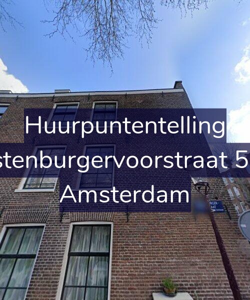 Foto gevel Huurpuntentelling voor Oostenburgervoorstraat 59-C, Amsterdam